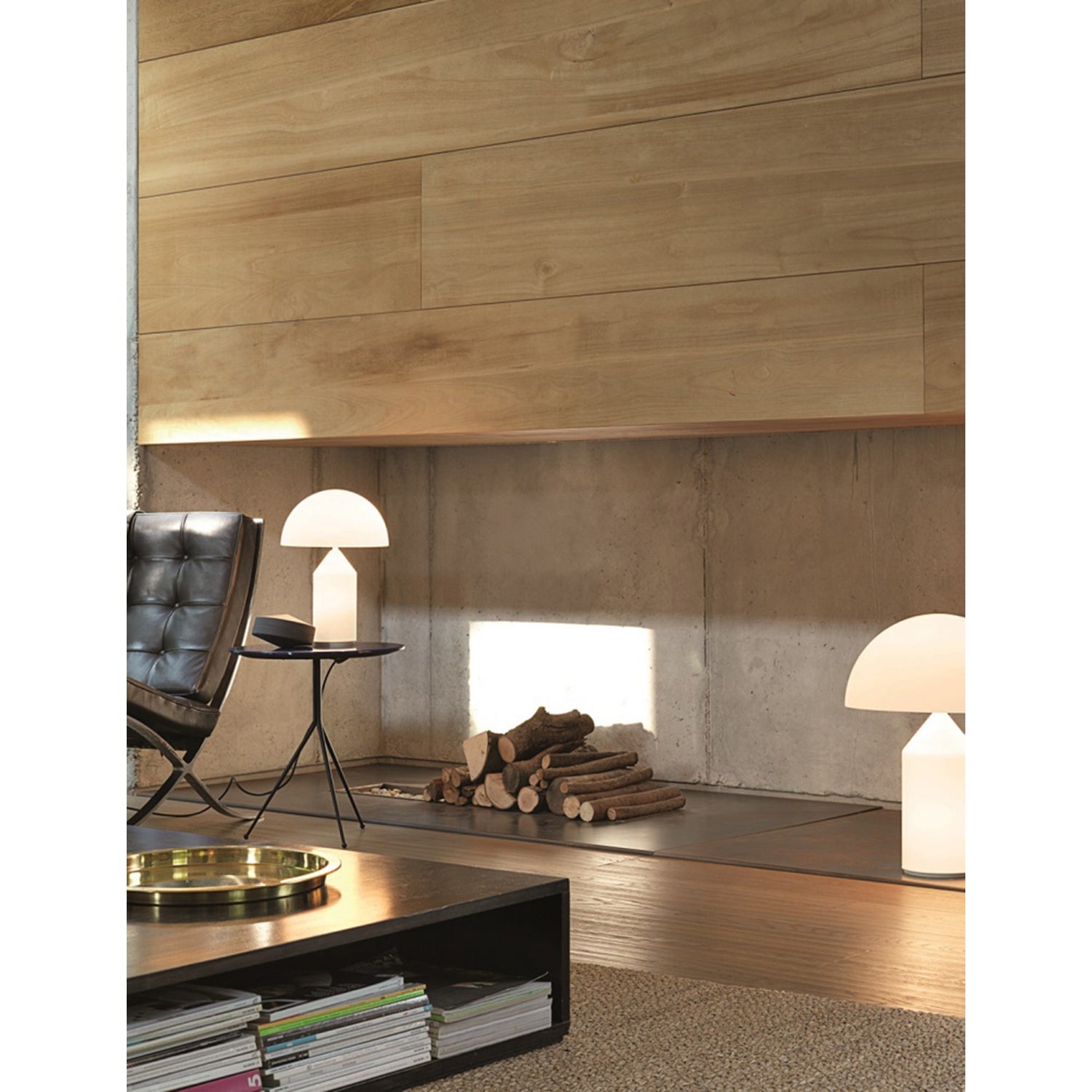 Oluce Atollo 238 table lamp 35cm, UK version
