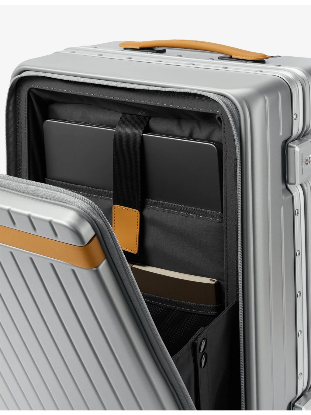 Carl Friedrik Carry-On X suitcase 56.6cm (British brand)