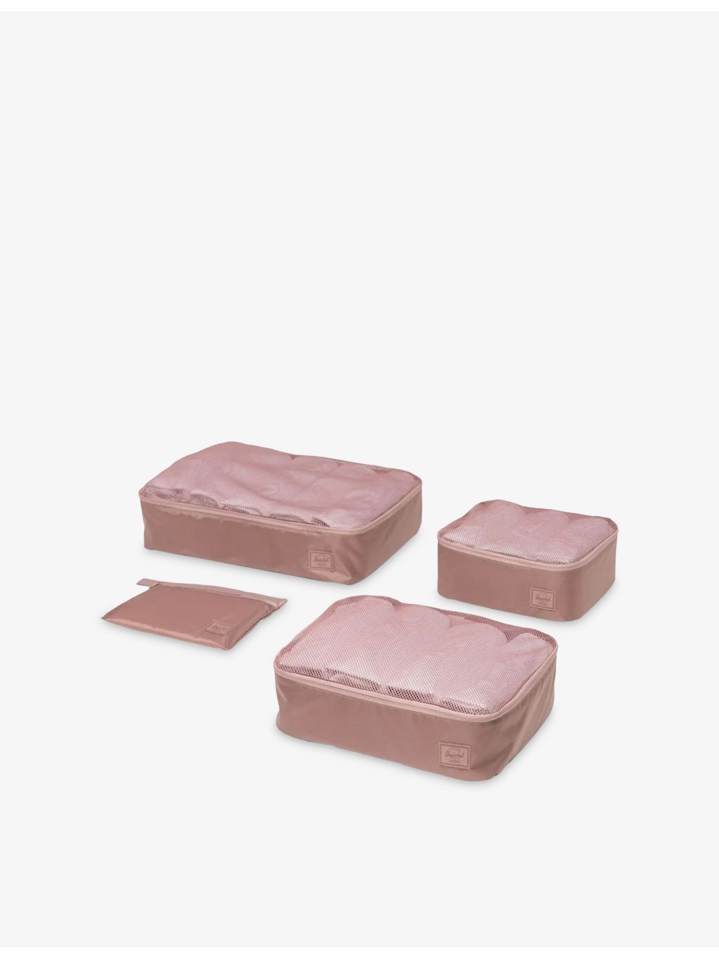 Herschel Kyoto packing cubes set of four polyester - British product