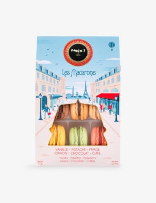 Maxim's assorted filled macarons 6-piece tall box 72g - British product