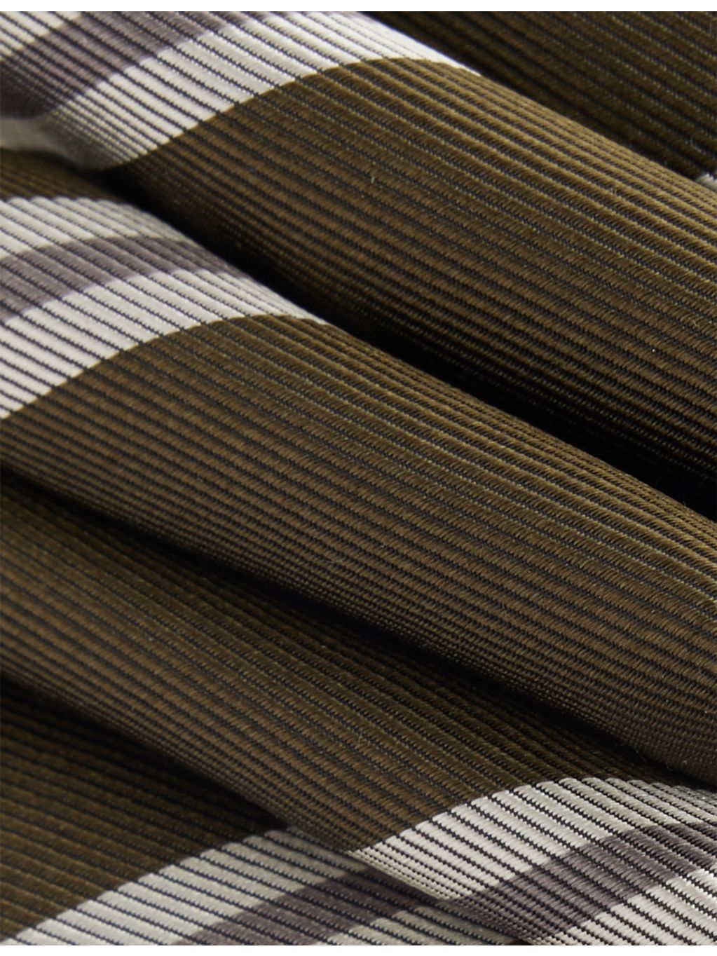 Dunhill striped wide-blade silk tie for men, UK version