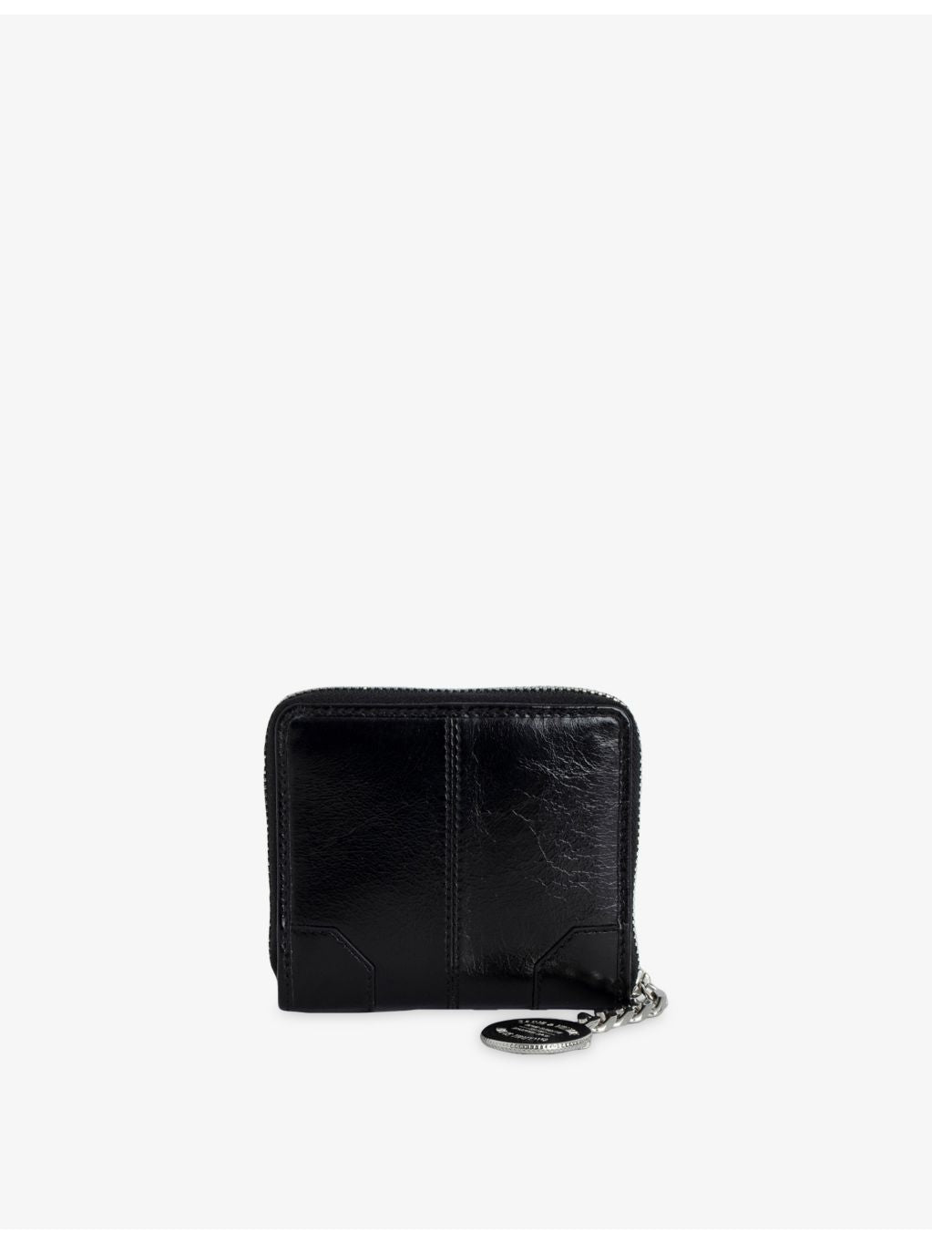 Zadig&Voltaire Sunny Mini vintage-effect leather wallet, UK version