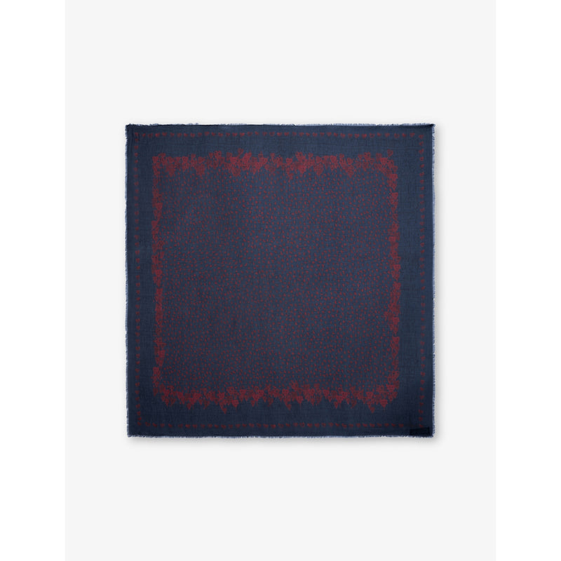 Zadig&Voltaire Kerry Hearts-Print Modal Scarf