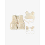 Teddy Time Merino-Wool Gift Set 0-12 Months - S
