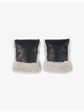 BiniBamba merino sheepskin buggy mittens (British brand)
