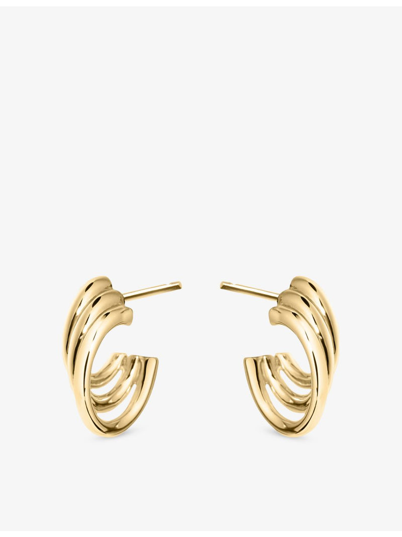 Shaun Leane vermeil hoop earrings size 2 (British brand)