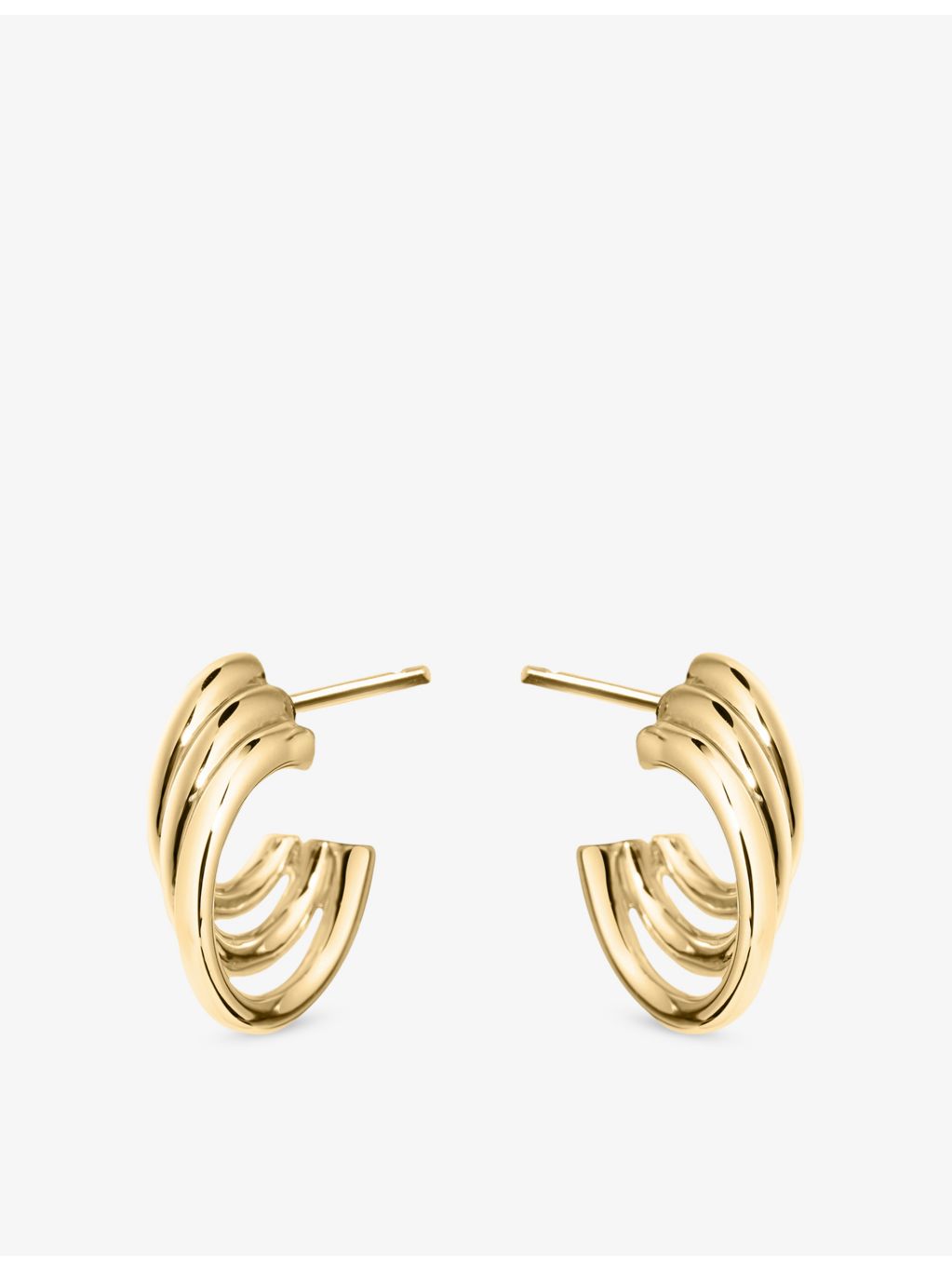 Shaun Leane vermeil hoop earrings size 2 (British brand)