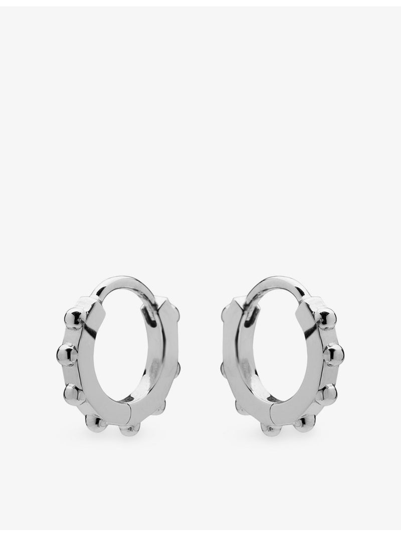Shaun Leane Spur mini sterling silver hoop earrings - British product