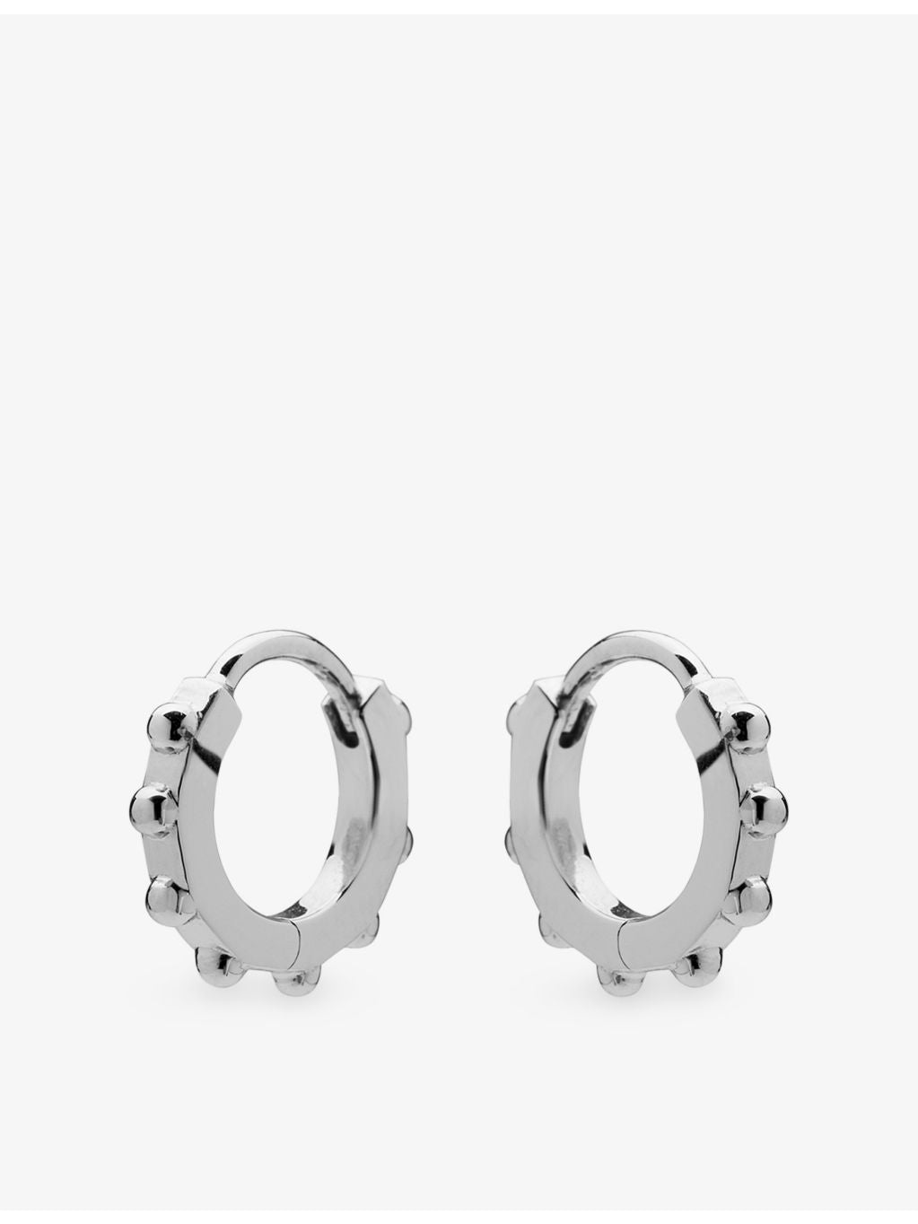 Shaun Leane Spur mini sterling silver hoop earrings - British product