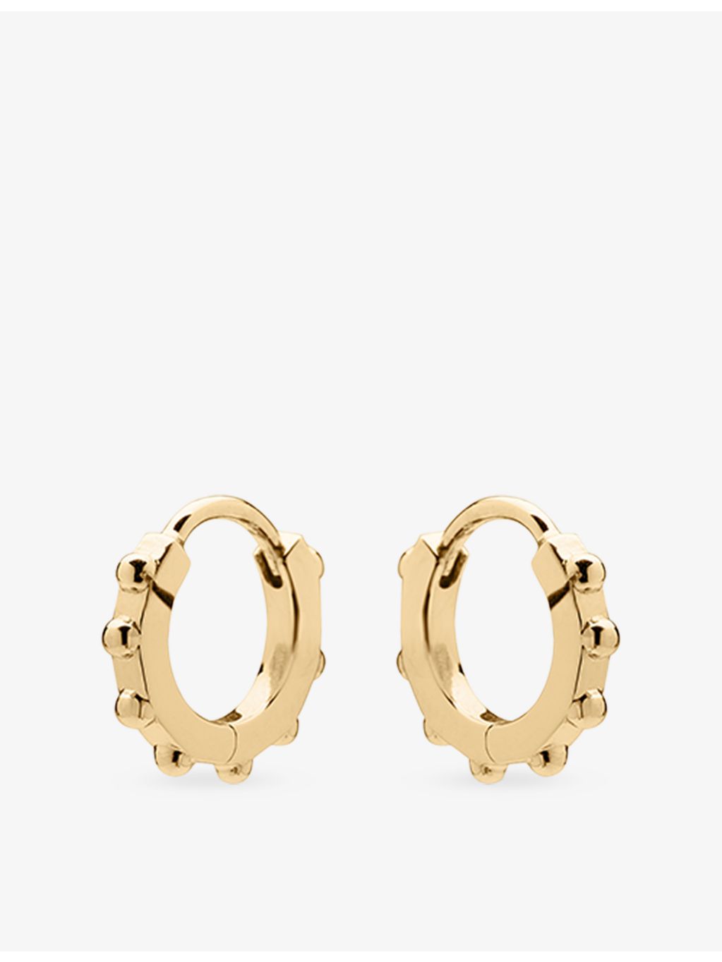 Shaun Leane 18ct gold vermeil mini hoop earrings - British product
