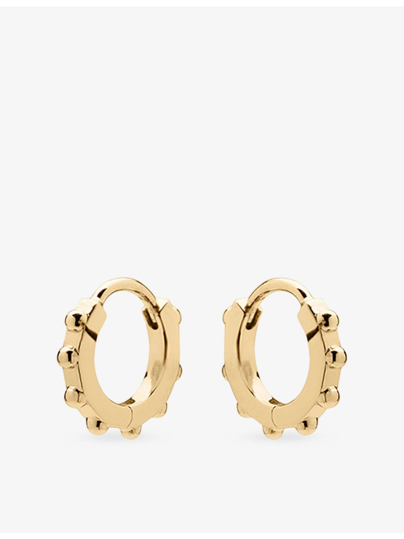 Shaun Leane 18ct gold vermeil mini hoop earrings - British product