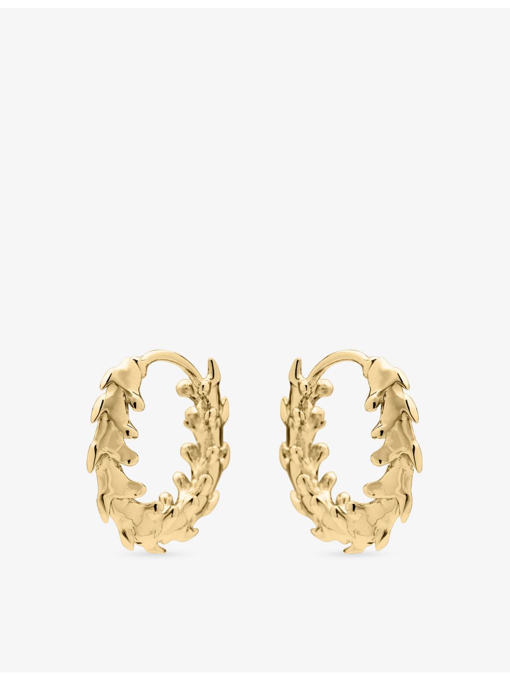 Shaun Leane Serpents Mini earrings 18ct gold vermeil - British product