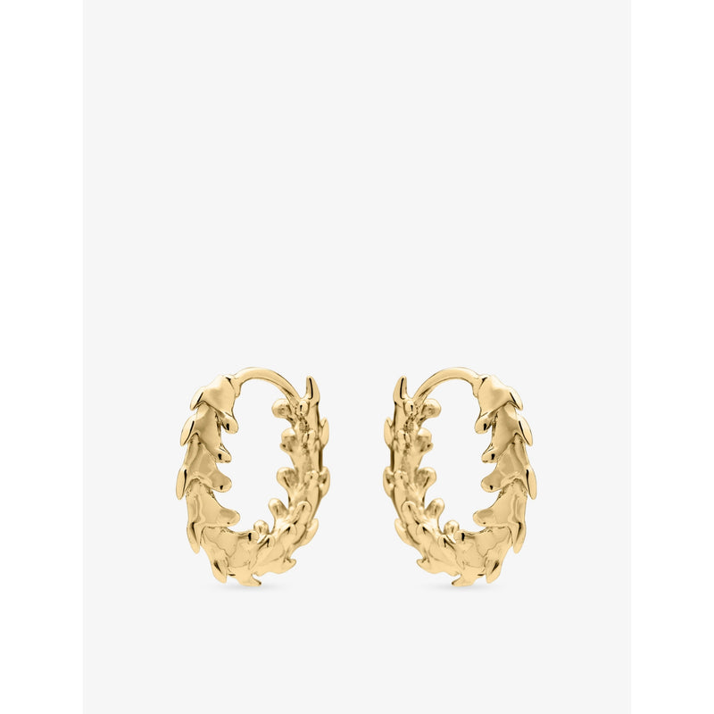 Shaun Leane Serpents Mini earrings 18ct gold vermeil - British product