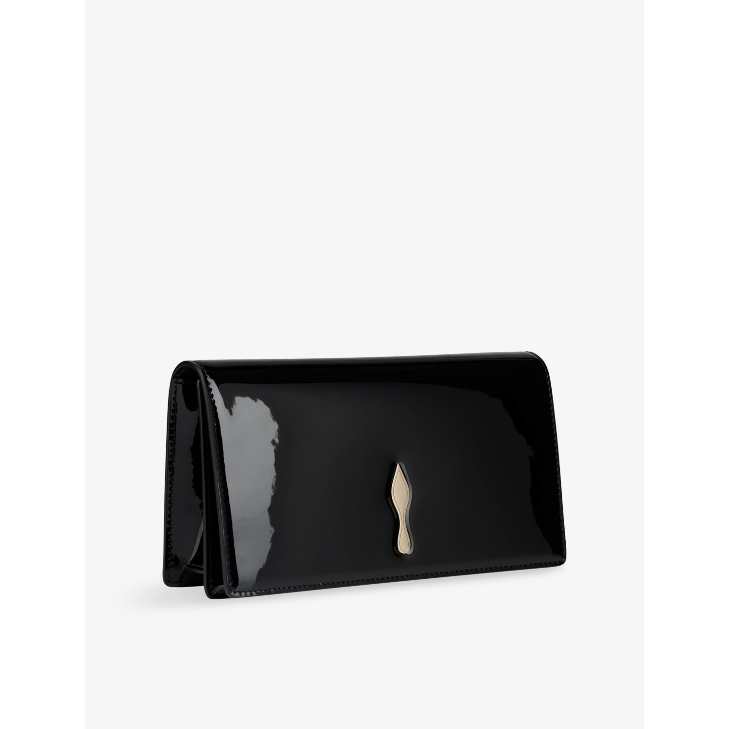 Christian Louboutin Bettina patent leather clutch bag (British brand)