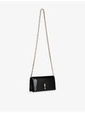Christian Louboutin Bettina patent leather clutch bag (British brand)