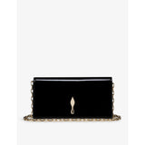 Christian Louboutin Bettina patent leather clutch bag (British brand)