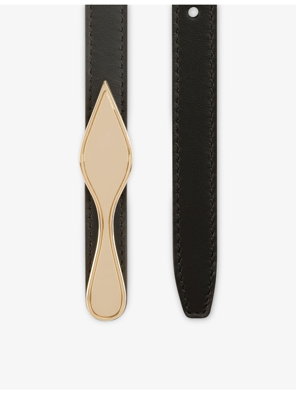 Christian Louboutin Bettina leather belt 15mm (British brand)