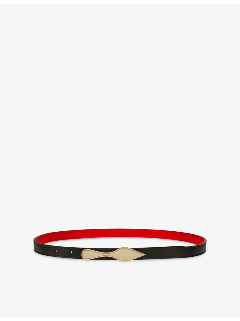 Christian Louboutin Bettina leather belt 15mm (British brand)