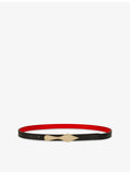 Christian Louboutin Bettina leather belt 15mm (British brand)