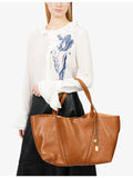 Chloe Spin large leather tote bag with gold-tone hardware (British brand)