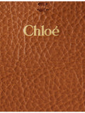 Chloe Spin large leather tote bag with gold-tone hardware (British brand)