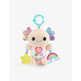 VTech Rainbow Lights Axolotl interactive soft toy 22cm, imported from the UK
