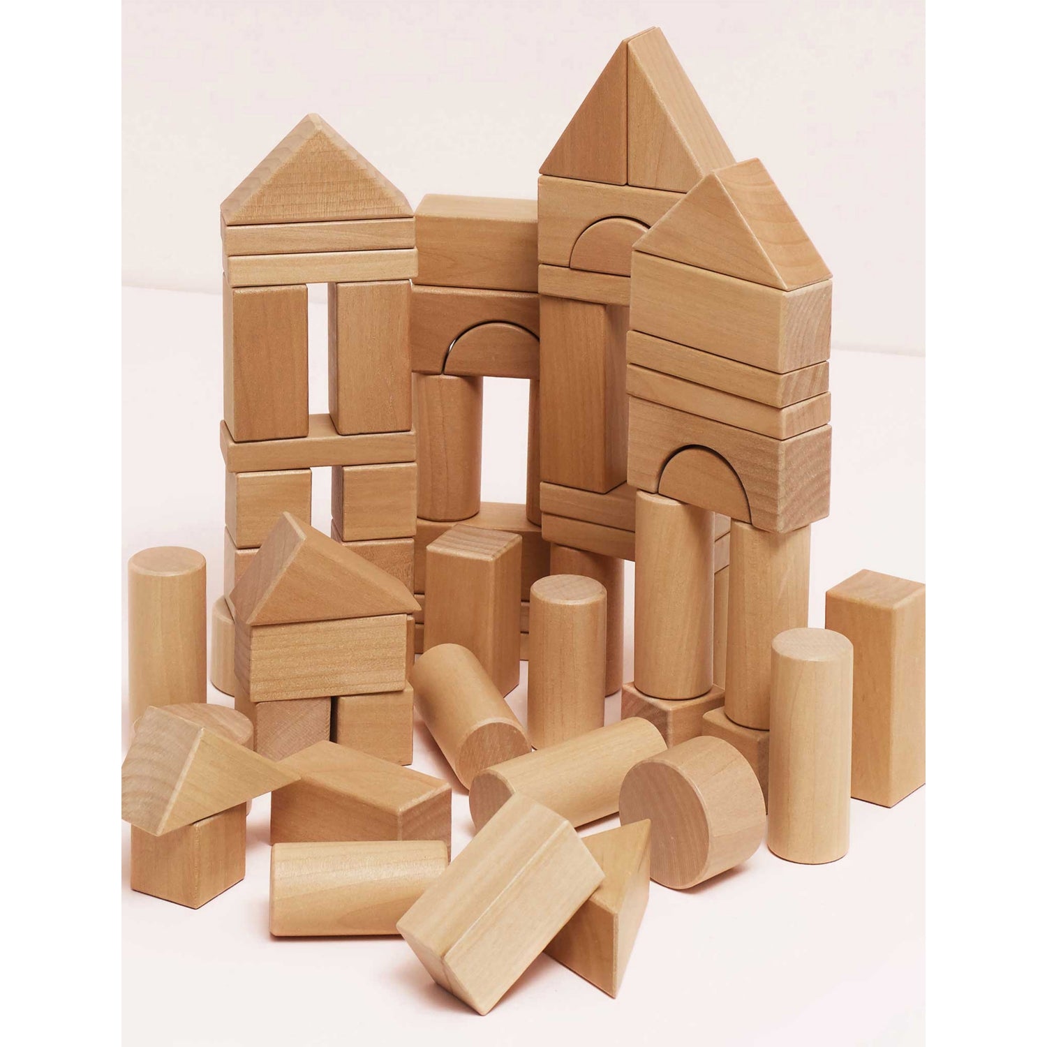 Le Toy Van wooden building blocks, 60 pieces, UK version