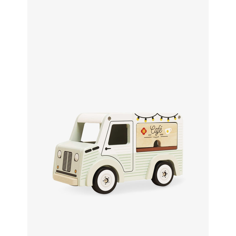 Le Toy Van wooden mobile café van toy, British product