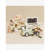 Le Toy Van wooden mobile café van toy, British product