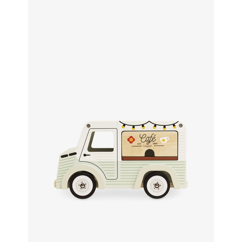 Le Toy Van wooden mobile café van toy, British product