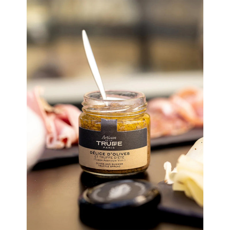 Artisan de la Truffe olive and summer truffle spread 80g (British brand)