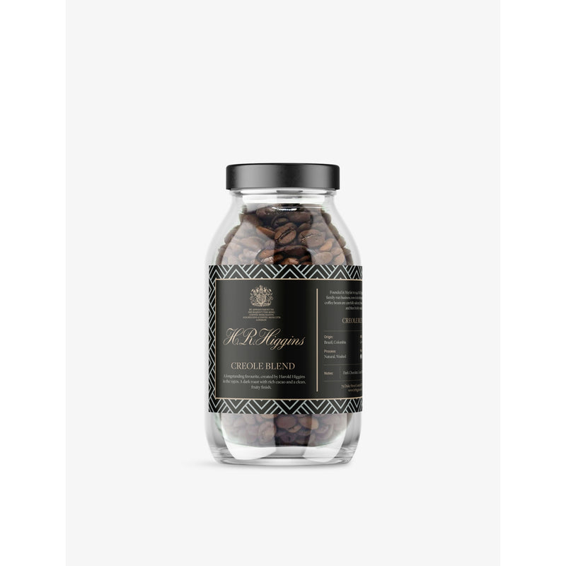 H.R. Higgins Creole coffee beans 180g jar - British product