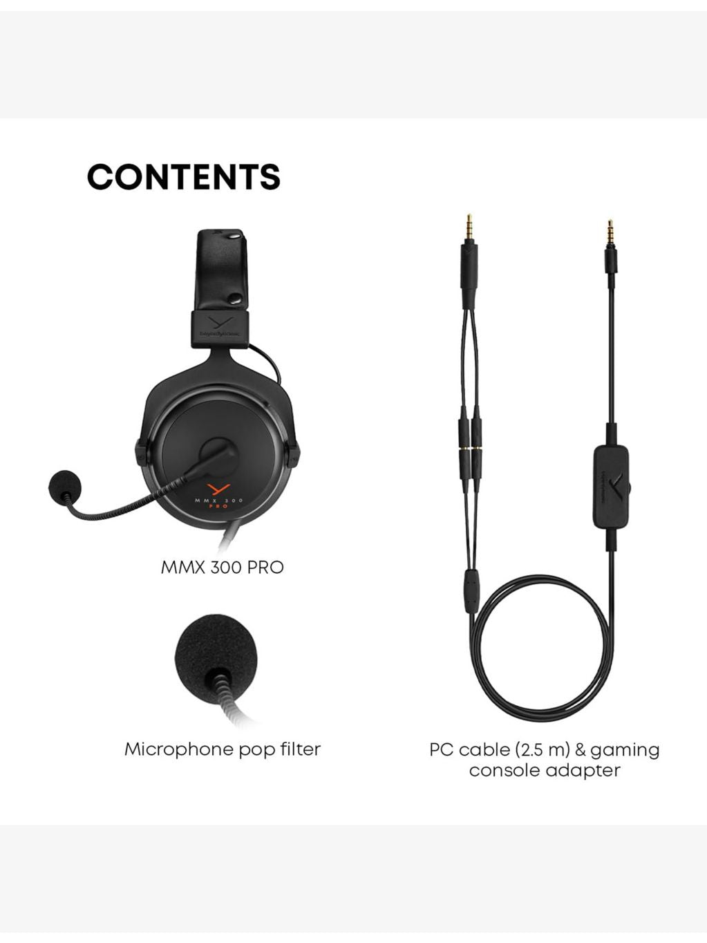 beyerdynamic MMX 300 Pro gaming headset, UK version