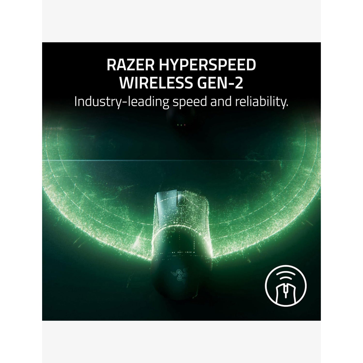 Razer DeathAdder V4 Pro wireless gaming mouse (British brand)