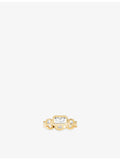 APM Monaco Soleil Éclat 18ct gold-plated ring (British brand)