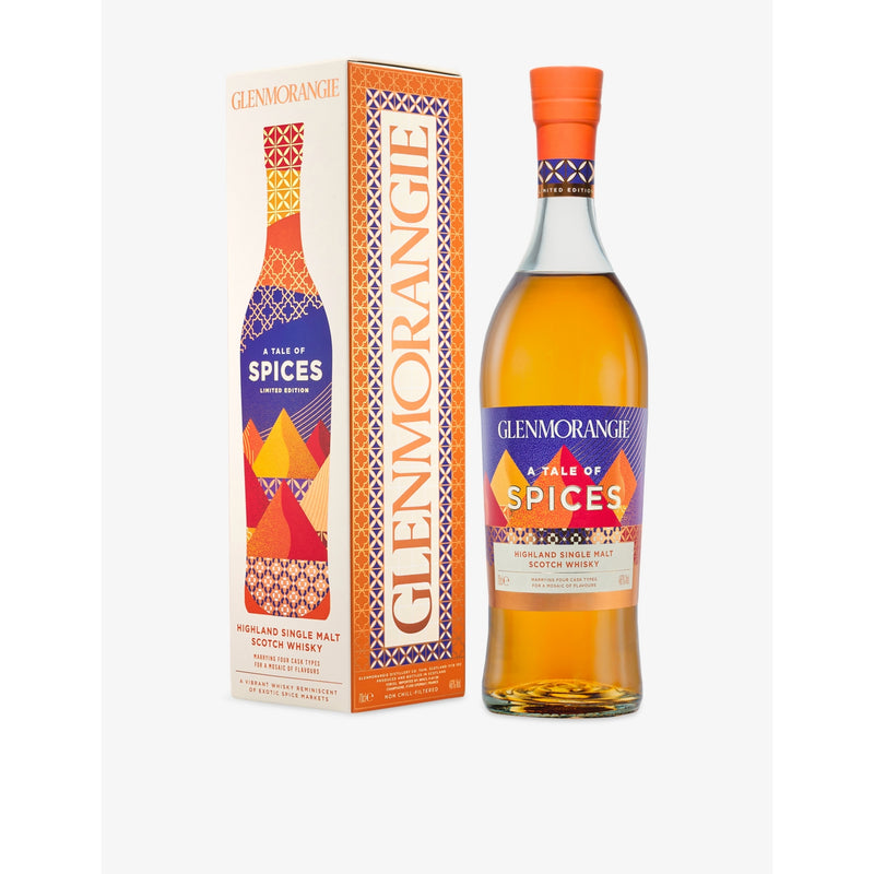 Glenmorangie A Tale of Spices whisky 700ml, imported from the UK