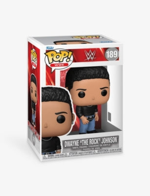 Funko Pop! vinyl figure The Rock WWE 10.4cm, imported from the UK