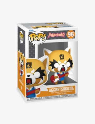 Funko Pop Aggretsuko with guitar vinyl figure 9.5cm, UK version