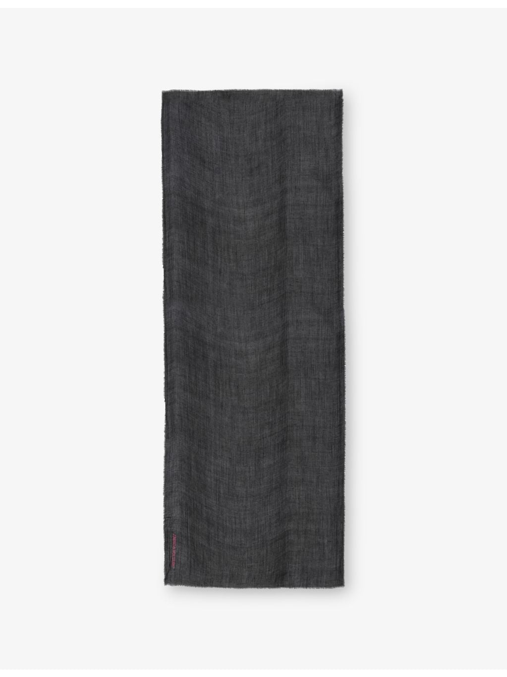 Zadig&Voltaire Nuage logo-print cashmere blend scarf - British product