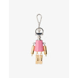 Prada robot Saffiano leather bag charm 19cm, imported from the UK