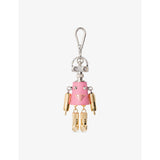 Prada robot Saffiano leather bag charm 19cm, imported from the UK