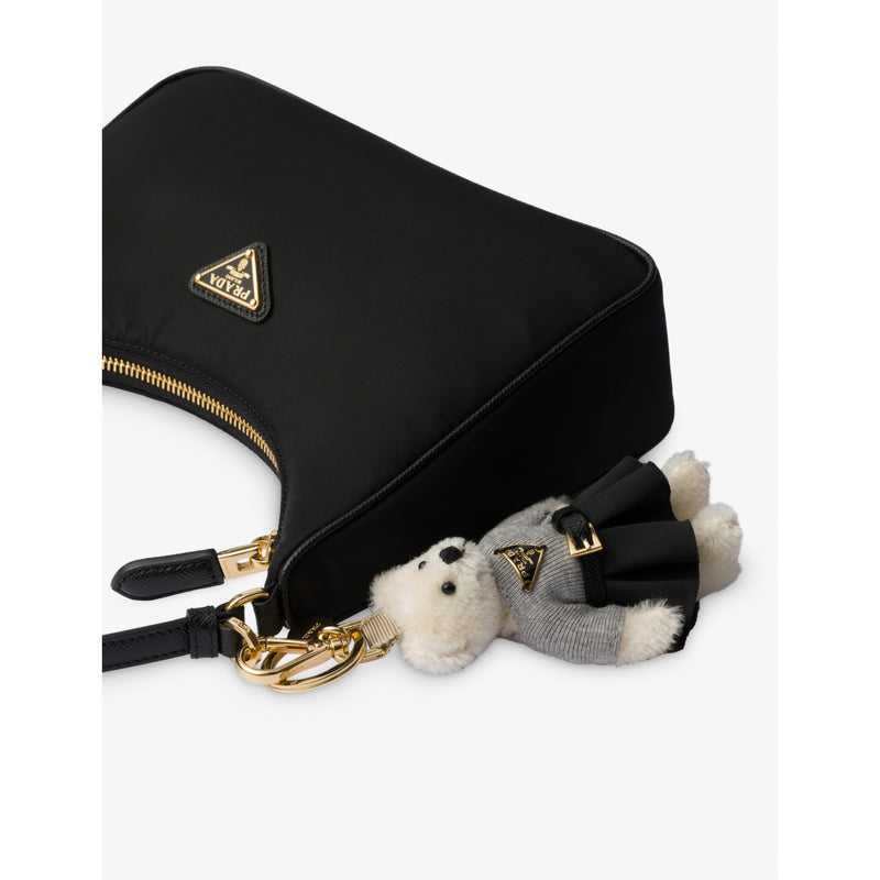 Prada teddy keychain charm 11cm, imported from the UK