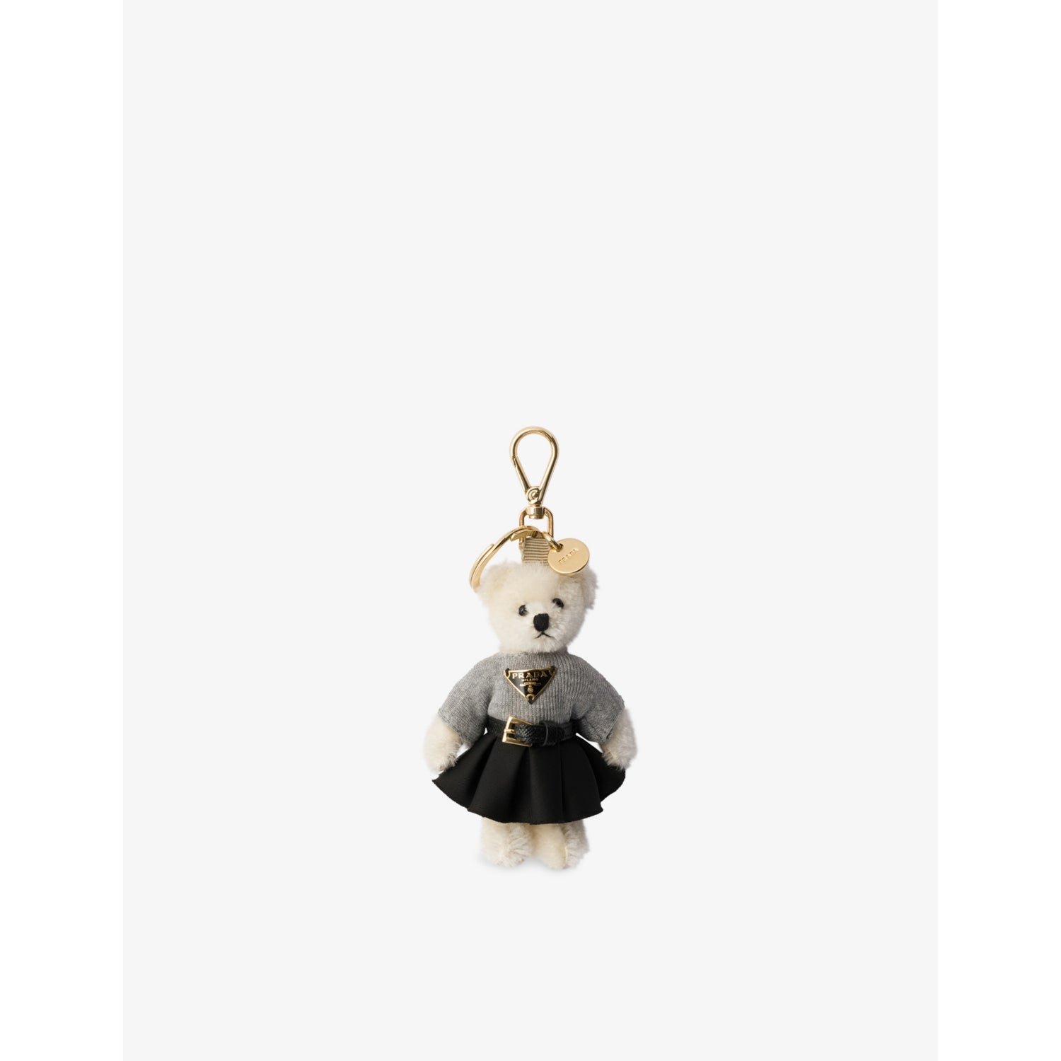 Prada teddy keychain charm 11cm, imported from the UK