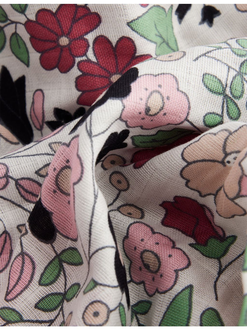 Etta Loves x Liberty floral muslin swaddle XL - British product