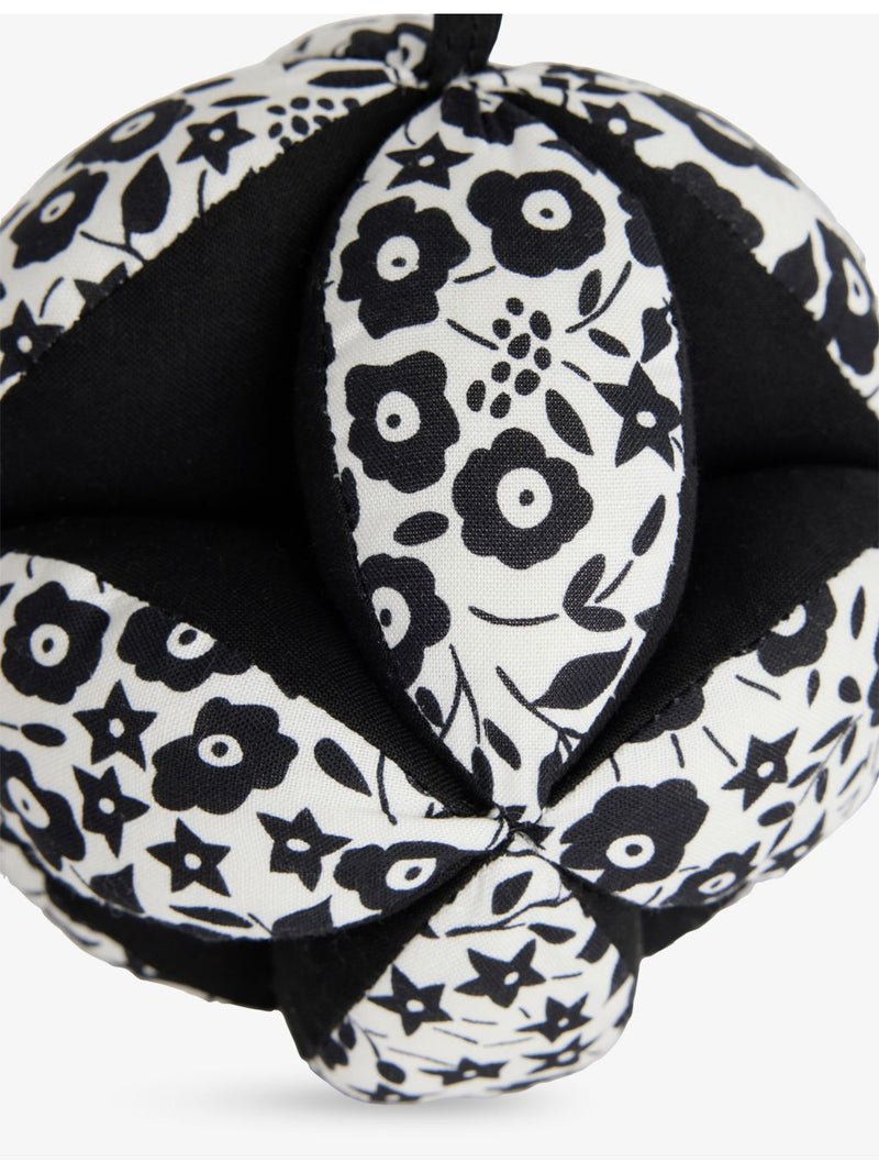 Etta Loves Liberty floral cotton grasp ball toy 13cm, UK version