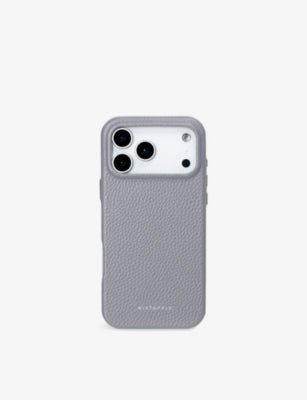 MINTAPPLE grained leather iPhone 17 Pro case, UK version