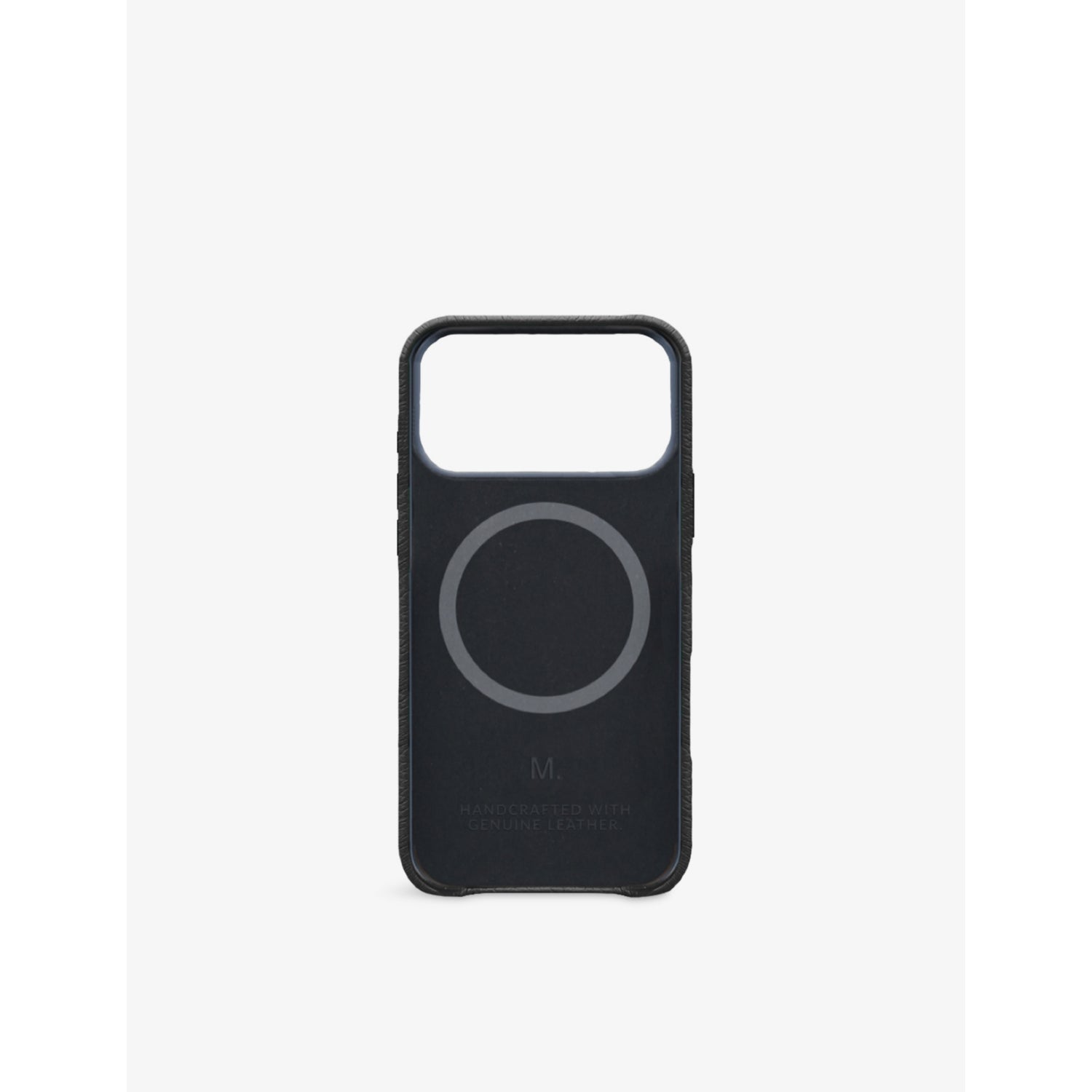 MINTAPPLE grained leather case for iPhone 17 Pro Max - British product