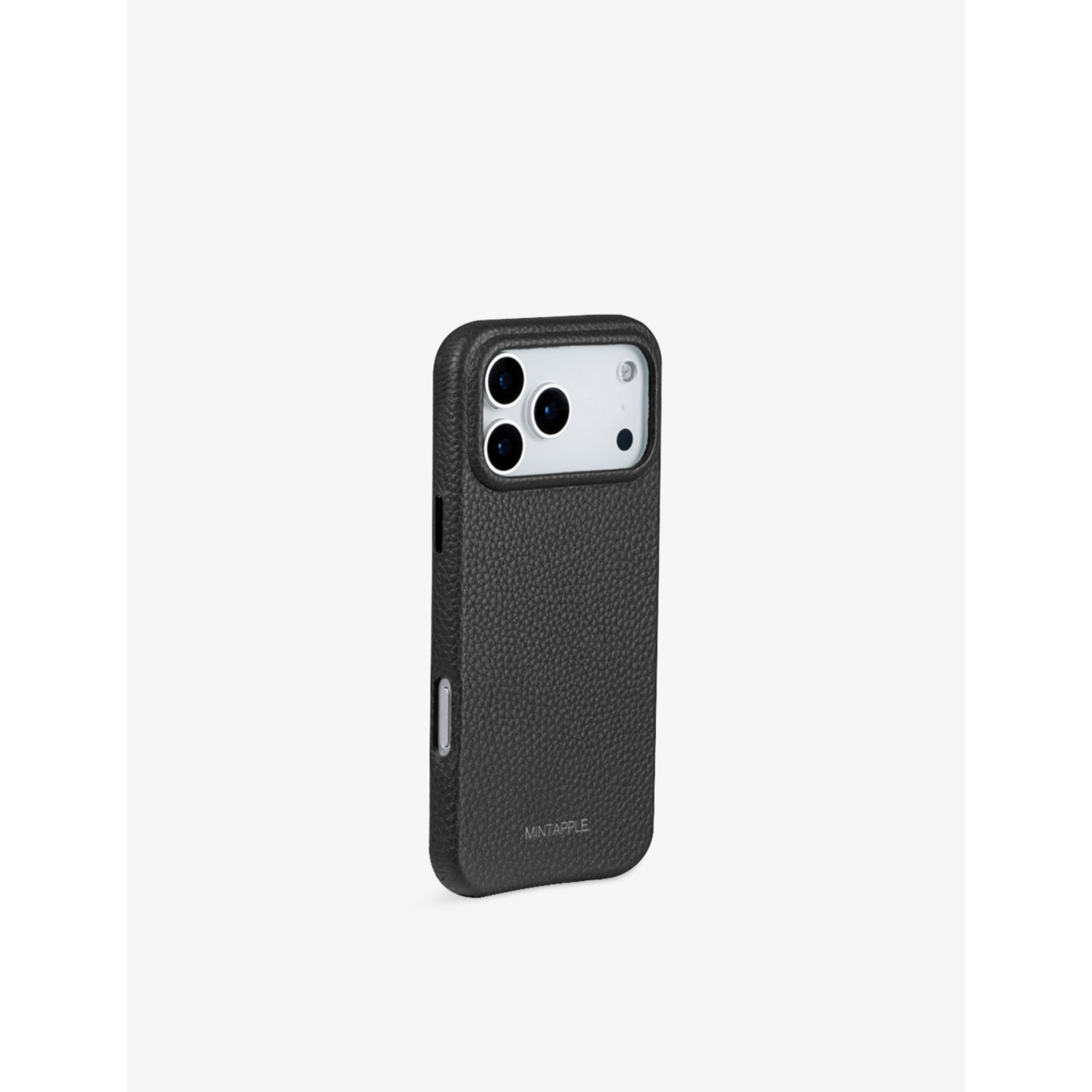 MINTAPPLE grained leather case for iPhone 17 Pro Max - British product