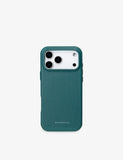 MINTAPPLE grained leather iPhone 17 Pro Max case - British product