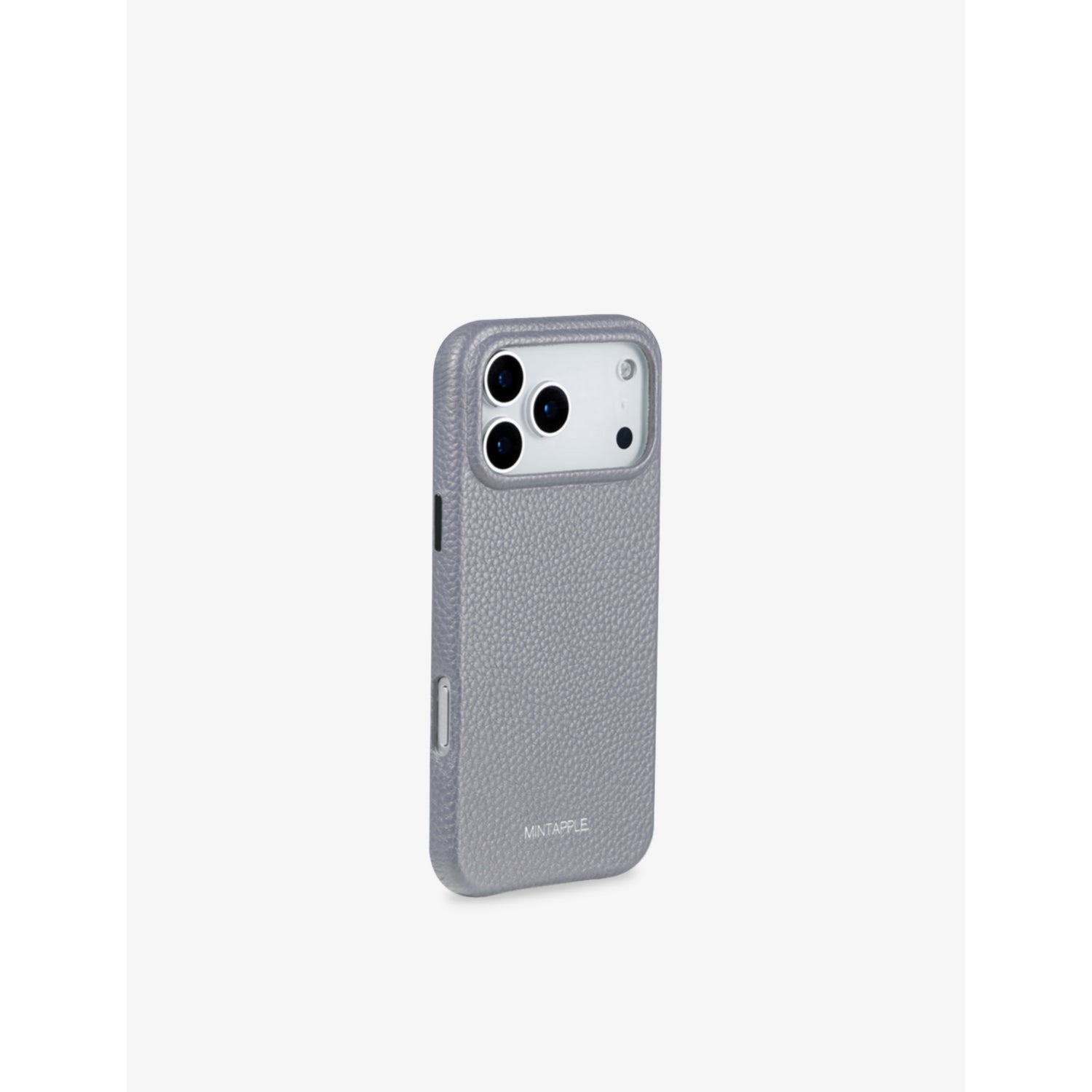 MINTAPPLE grained leather iPhone 17 Pro Max case 6.9 inch - British product